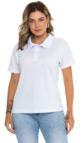 Camiseta Polo Fem
